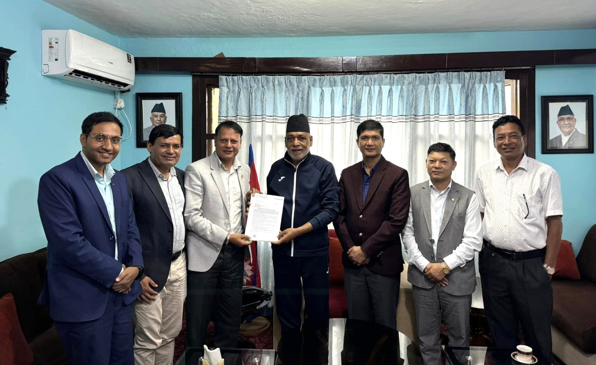 कृषि क्षेत्रको दिगो र संस्थागत विकासका लागि मुक्तिनाथ कृषिले दियो मन्त्रीलाई १० बुँदे सुझाव